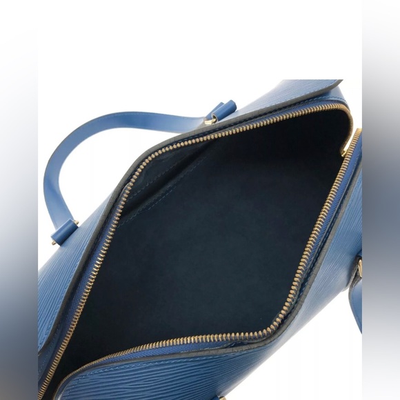 Auth LOUIS VUITTON Soufflot M52225 Toledo Blue Epi MI0965 Handbag - Picture 6 of 12